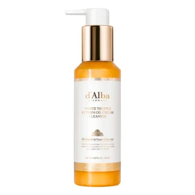 D`ALBA Масло+пенка для глубокого очищения White Truffle Return Oil Cream Cleanser 150 мл