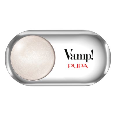 Запеченные сияющие тени VAMP! WET&DRY тон 401 Белоснежный