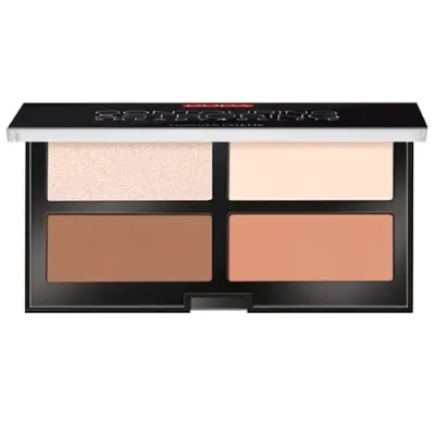 Набор для скульптурирования лица Contouring & Strobing Palette тон 001 Светлая кожа