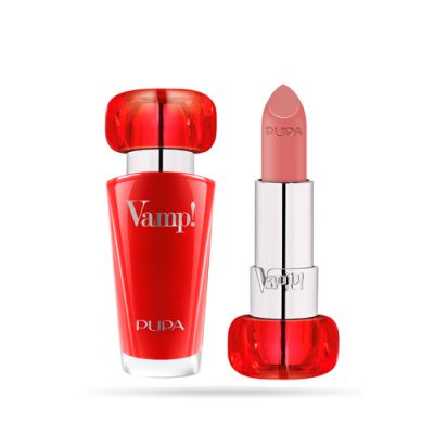 Губная помада VAMP! тон 102 Розовый нюд