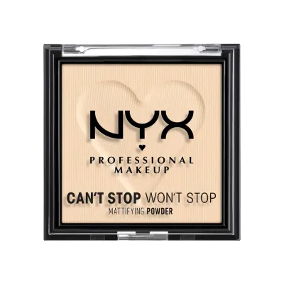 NYX PM Matirovchi pudra NYX Can't Stop Won't Stop fair 6g