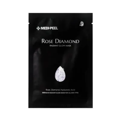 Rose Diamond Radiant Glow Mask SHEET/Маска для лица MEDI-PEEL Rose Diamond Radiant Glow тканевая 25 мл