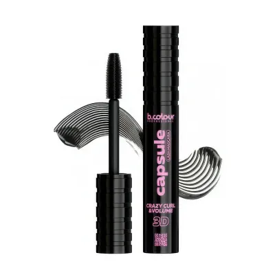B.COLOUR PRO Capsule Тушь для ресниц черная суперстойкая / 03 Crazy curl, 5,5 мл