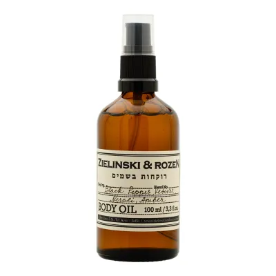 Body Oil Black Pepper, Amber, Neroli Tana uchun moy Qora murch, Ambra, Neroli 100 ml
