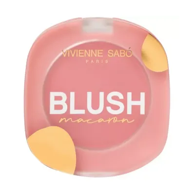 Матовые румяна для лица/Blush visage mat “Macaron”, тон: 02 4,1 г