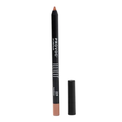 Illicit Lip Liner Filler WP 224 Nude Brown Полуперманентный гелевый карандаш для губ LCT224