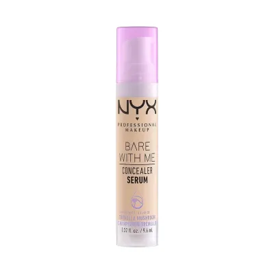 NYX PM Ухаживющая сыворотка-консилер для лица и тела Bare With ME №03 Light 9.6 мл