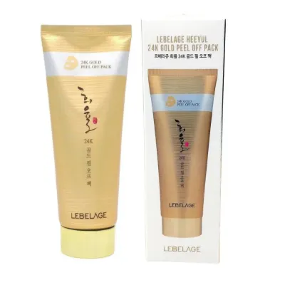 Маска-пленка Хи Юль с 24-каратным золотом HEEYUL 24K GOLD PEEL OFF PACK