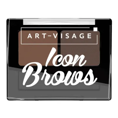 Art Visage Двойные тени для бровей ICON BROWS 102