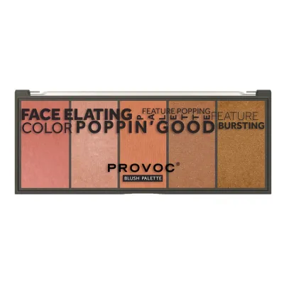Poppin’ Good Blush Palette 5 Colors Qizartkich palitrasi BLSPL