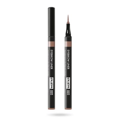 **Pupa Подводка для бровей Eyebrow Liner тон 001 Пепельно-коричневый