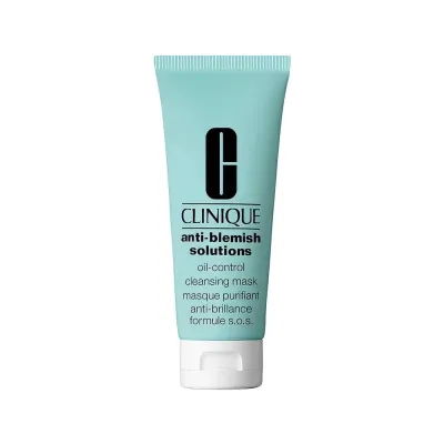 Anti-blemish Solutions Oil Control Cleansing mask Маска для лица, контролирующая выработку жира, для всех типов кожи Belgium 100 ml