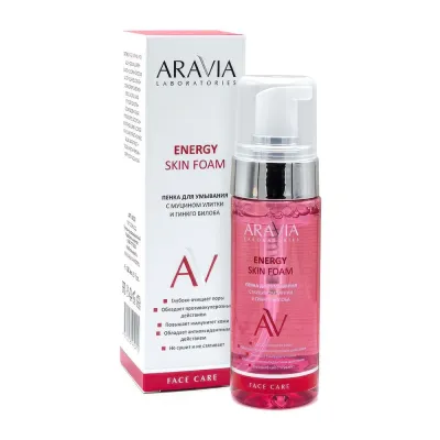 Пенка для умывания с муцином улитки и гинкго билоба Energy Skin Foam 150 мл