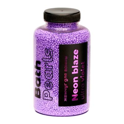 Cosmetology Жемчуг для ванны Neon Blaze Ultra violet в банке 320 г