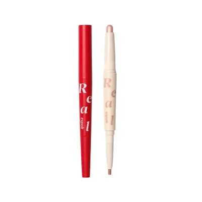 Real EYE Dual Stick Двусторонний карандаш для макияжа глаз №2 Peach Beam 1,45 гр
