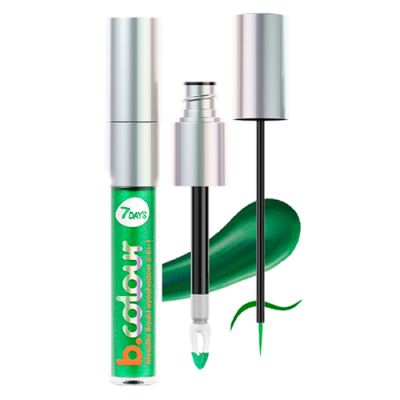B.COLOUR Жидкие тени для век с эффектом металлик / 05 Sea green, 3,3 мл