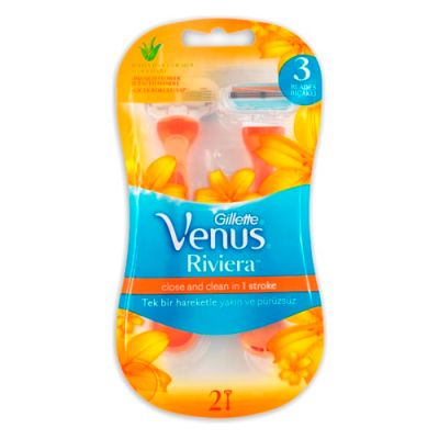 Venus Riviera Станок бритвенный женский 2 шт