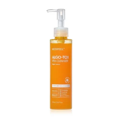 ALGO-TOX VITA CLEANSER Limon ekstrakti bilan terini chuqur tozalovchi gel MEDI-PEEL Algo-Tox Vita Cleanser Vegan Lemon 150 ml