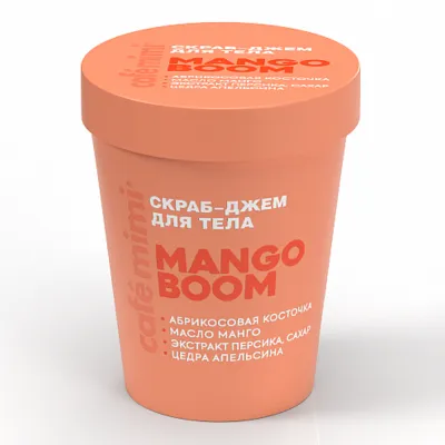 CLS Tana uchun skrab-jem "MANGO BOOM", 250 g