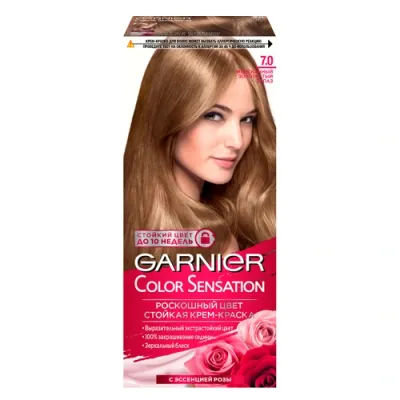 Garnier Color Sensation Garnier Краска для волос COLOR SENSATION тон 7.0 Изысканный золотистый топаз