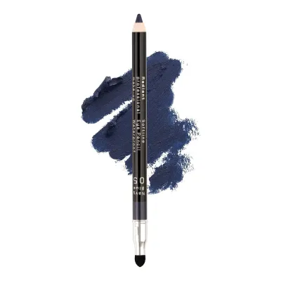 Soft Line Waterproof EYE Pencil No 5 - Navy Blue Карандаш для глаз водостойкий Softline Eye Pencil Waterproof, тон 05 темно-синий