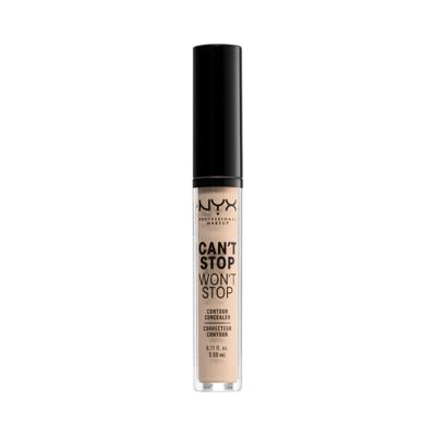 NYX Professional Makeup Консилер для лица Can`t Stop Won`t Stop Contour Concealer, 02 Alabaster, матовый, 3.5 мл