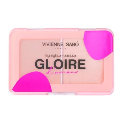 Vivienne Sabo Палетка хайлайтеров Palette illuminatrice Gloire d'amour 02
