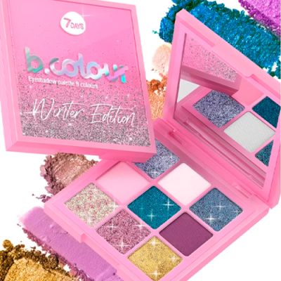 B.COLOUR WE Палетка теней для век / 02 Magic & fancy 9 шт х 1 г