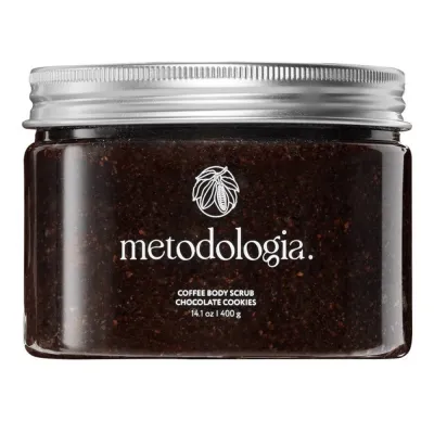 Cosmetology Скраб для тела кофейный Шоколадное печенье Body scrub chocolate cookies 480гр Metodologia