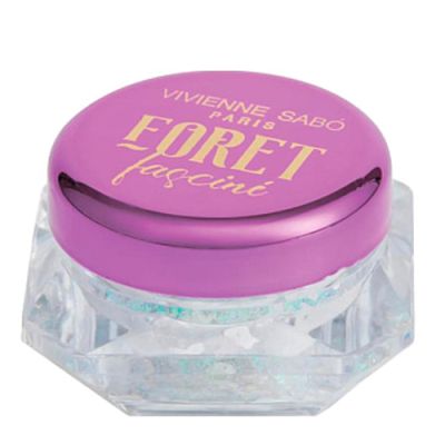 Дуохромный гелевый глиттер Paillettes de gel duochromique Foret fascine тон 02