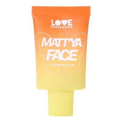 Матирующий тональный крем c экстрактом матчи / Mattifying foundation cream with matcha extract Matt'ya Face тон 03 30 мл