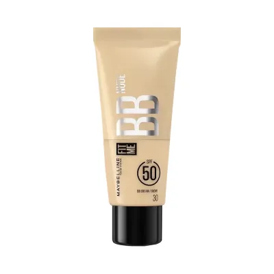 Moisturizing light face care cream New York Fit Me BB with tonal effect Nude, tone 30, 30 ml