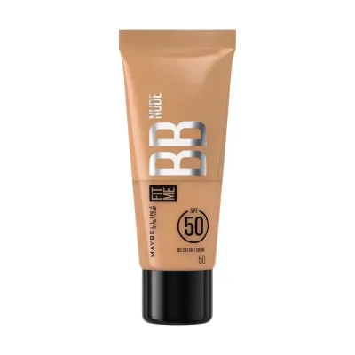 Moisturizing light face care cream New York Fit Me BB with tonal effect Nude, tone 50, 30 ml