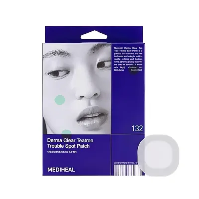 DERMA CLEAR TEATREE TROUBLE SPOT PATCH 44 pieces
