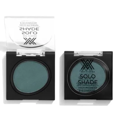 Тени для век Art-Visage Solo Shade, матовый, тон 56 тёмно-зеленый, 1.7 г