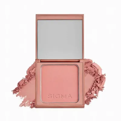 Blush - Sunset Kiss Sigma Beauty pudrali qizartmasi, "Shafaq bo'sasi" tusi
