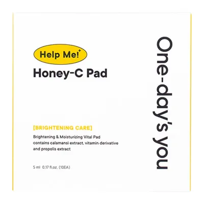 Help ME Honey-C PAD Пэды для лица с экстрактом меда 10 шт