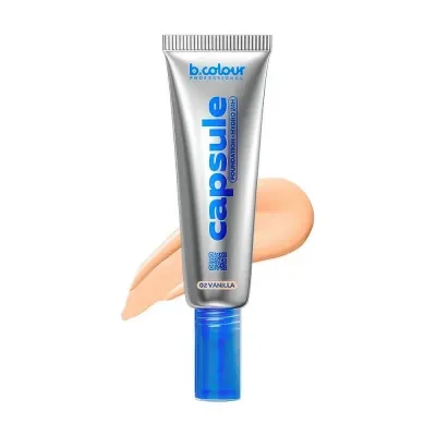 B.COLOUR PRO CAPSULE Namlantiruvchi tonal krem / 02 Vanilla, 35 ml