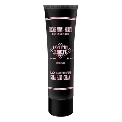 Institut Karite Black Leather Shea Hand Cream  Крем для рук «Черная кожа» с ши, 30 мл тюбик