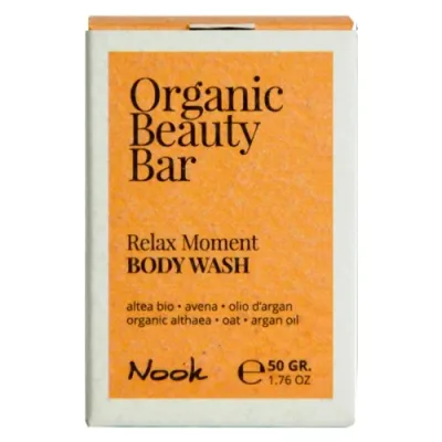 Nook Cosmetics NOOK To'yimli va tinchlantiruvchi qattiq dush geli 50gr