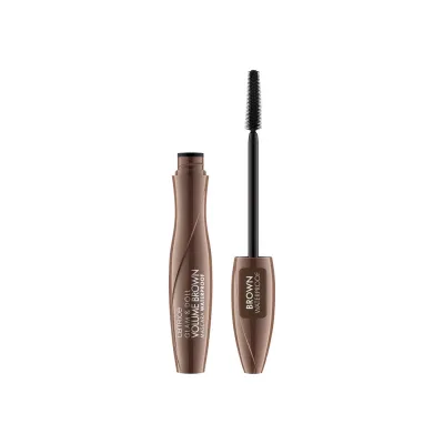 Тушь для ресниц коричневая водостойкая Catrice Glam & Doll Volume Brown 1 упаковка