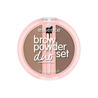 Набор для бровей brow powder duo set 01 1уп