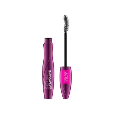 Тушь для ресниц объёмная с эффектом подкручивания Glam&Doll Curl&Volume Mascar 1 упаковка