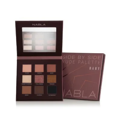 Side By Side Nude Palette Baby Палитра теней Side By Side Nude Baby 7,4 г