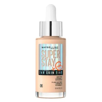 Maybelline Стойкая тональная сыворотка  Super Stay 24Ч с витамином С, тон 06