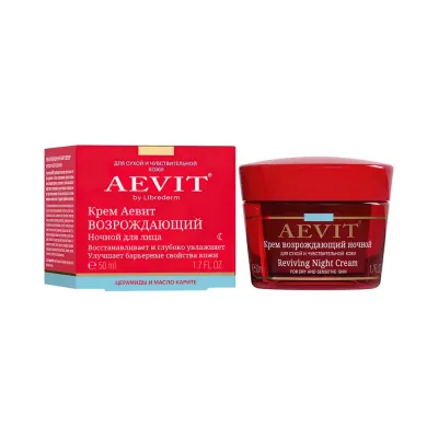 AEVIT BY LIBREDERM yuz uchun qayta tiklovchi tungi krem 50 ml