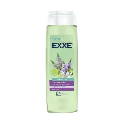 Antistress shower gel "Bergamot and verbena", 400 ml