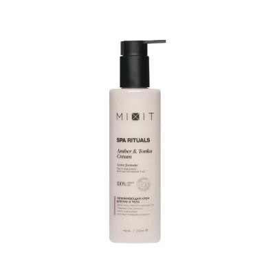 Увлажняющий крем для рук и тела MIXIT Spa Rituals Amber & Tonka Cream 250мл