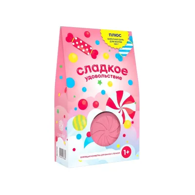 Набор конфета + шипучая соль 220 г