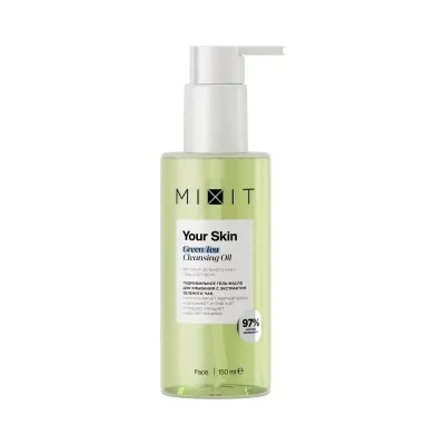 Гидрофильное гель-масло 2 в 1 с экстрактом зеленого чая Green Tea Cleansing Oil 150мл